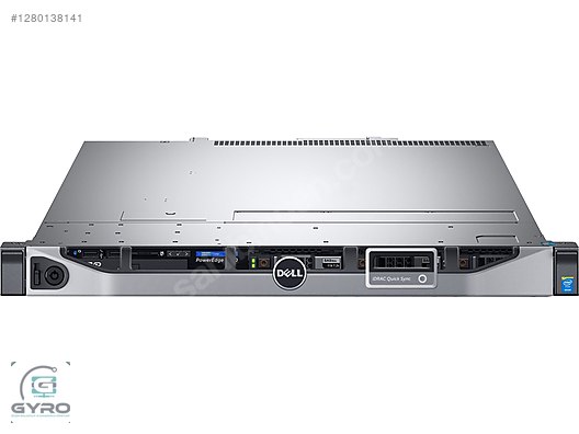 DELL R630 1 TB RAM 2x E5 2699V4 İşlemci Raid Kart Dual PSU