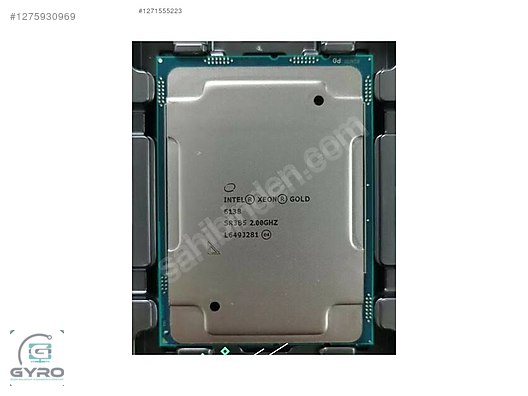 Intel Xeon Gold 6138 İşlemci