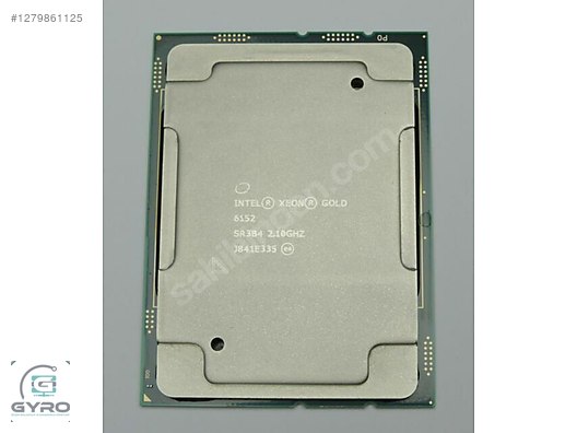 Intel Xeon Gold 6152 SR3B4 | 2.10 GHz | 22 CORE | 44 THREADS