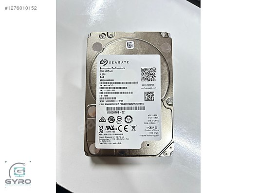 SEAGATE 1.2TB 10K RPM 2,5 SAS DISK ST1200MM0088